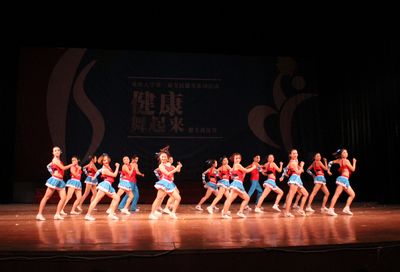 重庆大学第一届健美操大赛成功举办，百家乐在线游戏
喜获第二名